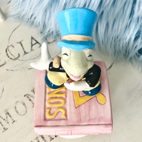 Disney, Jiminy Cricket, Schmid, Vintage, Music Box, Ceramic, Good Condition - Picture 3 of 14